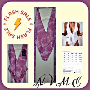Tye Dye One piece bathing Suit